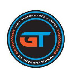 HIGH PERFORMANCE SERVICE GT INTERNATIONAL GT trademark