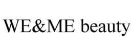 WE&ME BEAUTY trademark