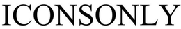 ICONSONLY trademark