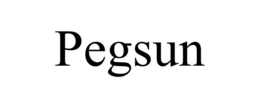 PEGSUN trademark