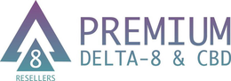 8 RESELLERS PREMIUM DELTA-8 & CBD trademark