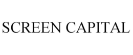 SCREEN CAPITAL trademark