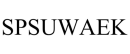 SPSUWAEK trademark
