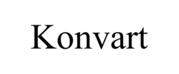 KONVART trademark