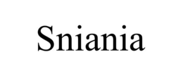 SNIANIA trademark