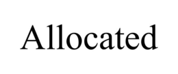 ALLOCATED trademark