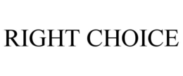 RIGHT CHOICE trademark