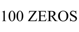 100 ZEROS trademark