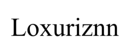 LOXURIZNN trademark