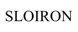 SLOIRON trademark