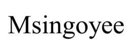 MSINGOYEE trademark