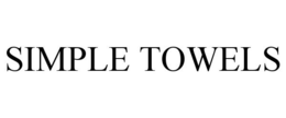 SIMPLE TOWELS trademark