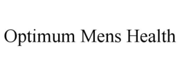 OPTIMUM MENS HEALTH trademark
