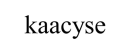 KAACYSE trademark