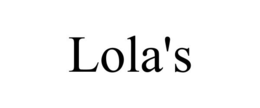 LOLA'S trademark