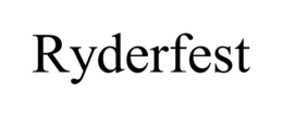 RYDERFEST trademark