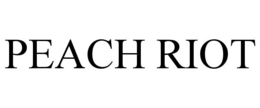 PEACH RIOT trademark