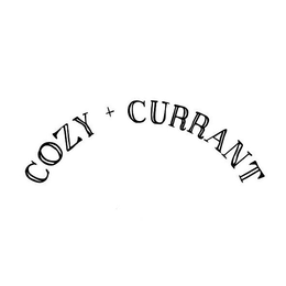 COZY + CURRANT trademark