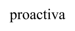 PROACTIVA trademark