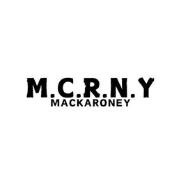 M.C.R.N.Y MACKARONEY trademark