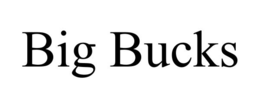 BIG BUCKS trademark