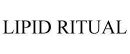 LIPID RITUAL trademark