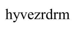 HYVEZRDRM trademark
