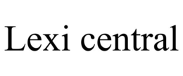 LEXI CENTRAL trademark
