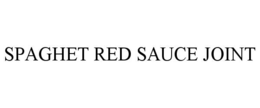 SPAGHET RED SAUCE JOINT trademark
