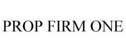 PROP FIRM ONE trademark