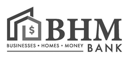 BHM BANK BUSINESSES HOMES MONEY trademark