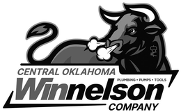 CENTRAL OKLAHOMA WINNELSON COMPANY PLUMBING · PUMPS · TOOLS  COW trademark
