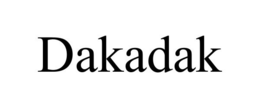 DAKADAK trademark