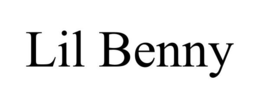 LIL BENNY trademark