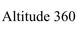 ALTITUDE 360 trademark