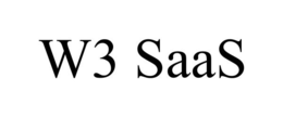 W3 SAAS trademark