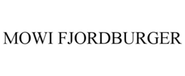 MOWI FJORDBURGER trademark