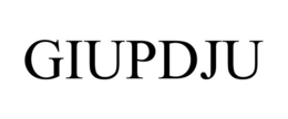 GIUPDJU trademark