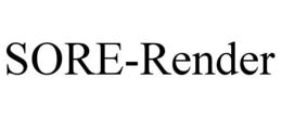 SORE-RENDER trademark