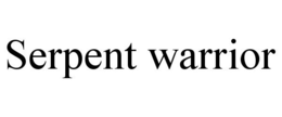 SERPENT WARRIOR trademark
