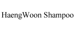 HAENGWOON SHAMPOO trademark