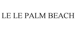 LE LE PALM BEACH trademark