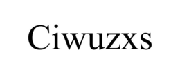 CIWUZXS trademark