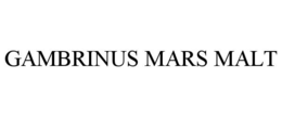 GAMBRINUS MARS MALT trademark