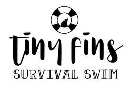 TINY FINS SURVIVAL SWIM trademark