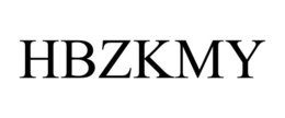 HBZKMY trademark