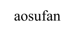 AOSUFAN trademark