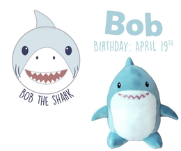 BOB BIRTHDAY: APRIL 19TH BOB THE SHARK trademark