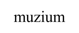 MUZIUM trademark