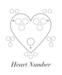 HEART NUMBER trademark